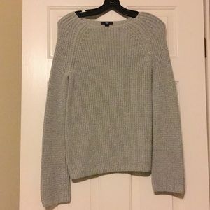 Grey cotton sweater